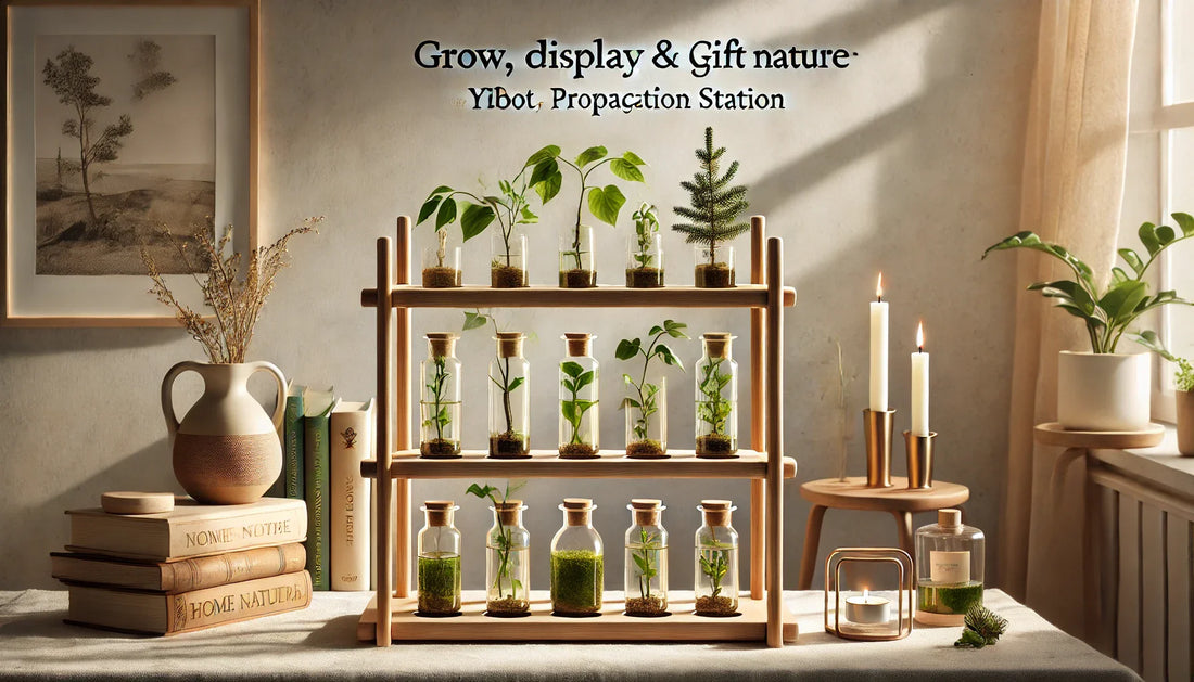 Grow, Display & Gift Nature: The YIBOT Propagation Station
