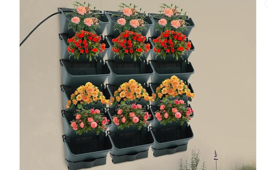 Grow More in Less Space: The Vertical Garden That Waters Itself