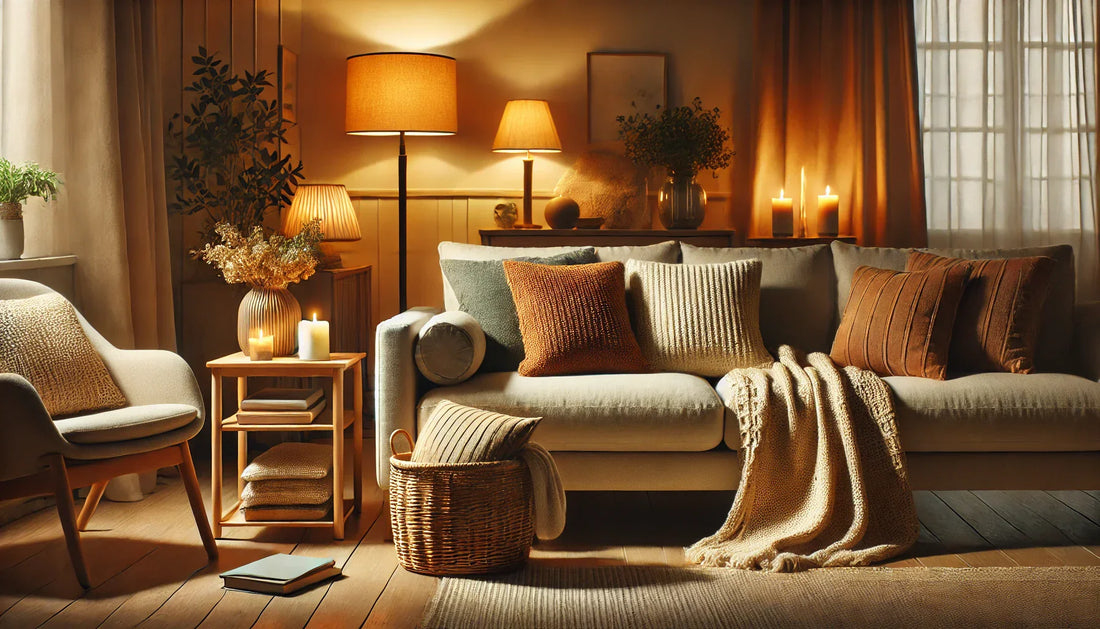 Cozy Weekend Living Room Reset: A 20-Minute Ritual for Throws, Pillows & Warm Light