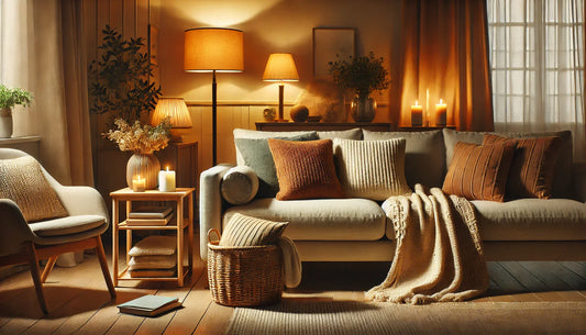 Cozy Weekend Living Room Reset: A 20-Minute Ritual for Throws, Pillows & Warm Light