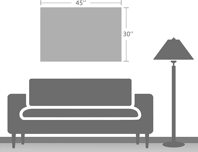 cozy country Lighthouse Wall Art 45"x30" - Coastal Pictures Beach Canvas Ocean Decor - Nautical Artwork Seascape Hand Painting for Living Room, Bedroom, Sea House