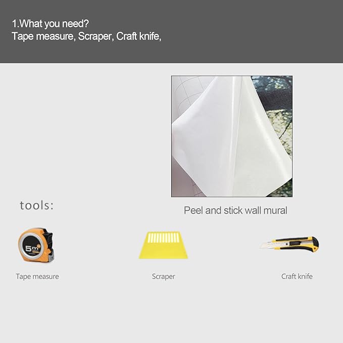 Colorful Banana Leaf Wall murals Peel and Stick Wallpaper for Bedroom Living Room - 96"x137"