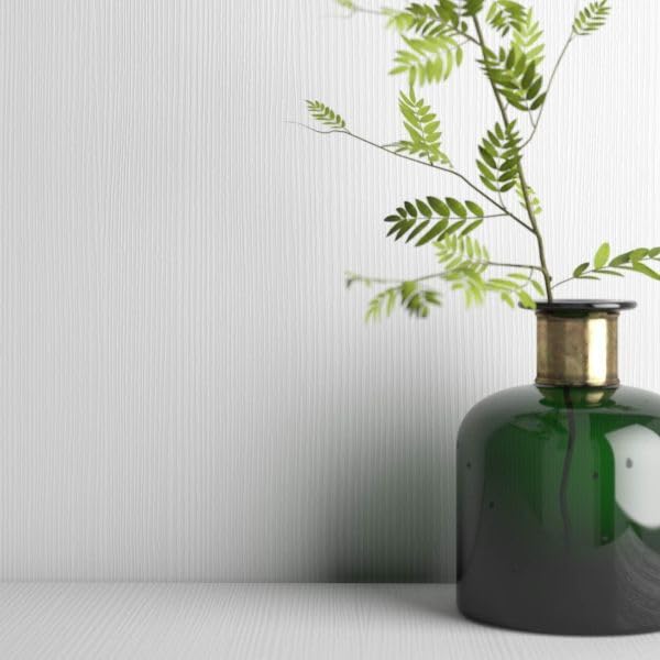 Mobili Fiver, Set of 2 Rachele Shelves, 23.62 in, Ashwood White, Melamine-Finished, Wall Mounted Shelves for Bedroom, Corridor, Kitchen, Entrance, Living Room, Office, Italian Furniture