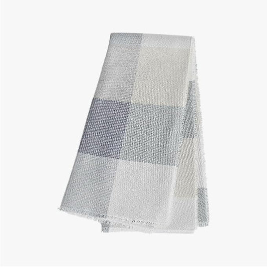 Outer Bug Shield Outdoor Throw Blanket w/Insect Shield Repellent Gear Technology- Lightweight Insect-Repellent Outdoor Blanket, Camping, Picnic & Beach Blanket, Stone Gray Buffalo Plaid, 50" W x 60"