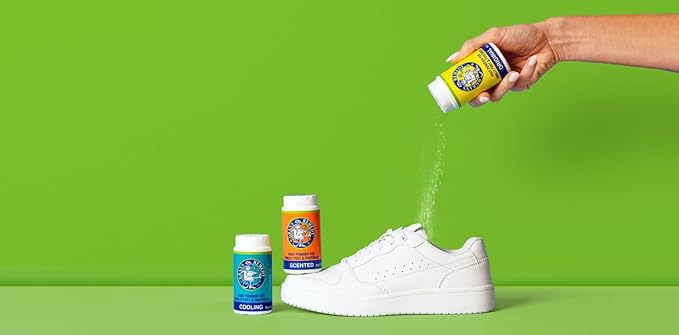 Gran's Remedy Shoe Deodorizer and Foot Powder for Smelly Feet - Effective Shoe Odor Eliminator in Travel Size - Absorbs Sweat and Moisture for Shoes and Feet - Unscented