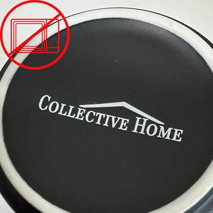 COLLECTIVE HOME - Black Monogram Ceramic Mugs, 15 oz Golden Initial Coffee Cups, Elegant Alphabet Tea Mugs, Personalized Halloween Mug with Gift Box, Perfect for Office and Home Décor (y)