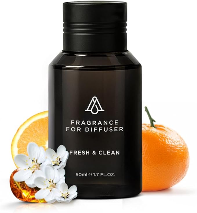 Aromaplan Hotel Scents Fresh & Clean, 1.7 Fl Oz (50 ml)- Home Luxury Aroma & Hotel Fragrance Essential Oil- Hotel Essential Oil for Aromatherapy- USA Made, Bolder Aroma & Longer Lasting