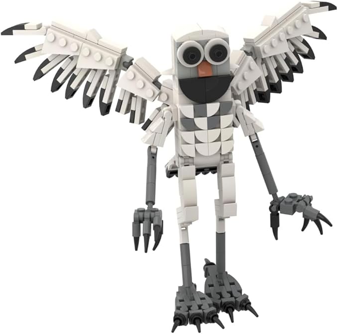 6Pcs 99 N-ights in The Forest Block Model DIY Gothic Building Decorative Monster Figurine Ornaments, Creative Collectible Gift, Funny Desk Display