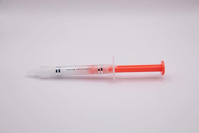 LaserGlow Pap+ 12% Teeth Whitening Gel – Professional Peroxide-Free Syringe, Enamel-Safe & Zero-Sensitivity Brightening for Dentists and Take-Home Trays (1 × 3 mL)