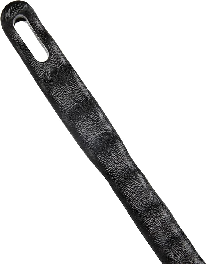 Restaurantware-Clean Tek Professional 20.47 Inch Utility Brush, 1 Heavy-Duty Scrub Brush - Plastic Bristles, Ergonomic Handle, Black Plastic Cleaning Scrub, Ideal for Indoor and Outdoor Cleaning
