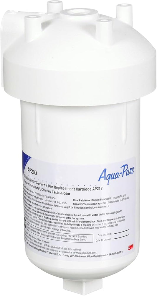 3M Aqua-Pure Under Sink Water Filter System AP200, Full Flow