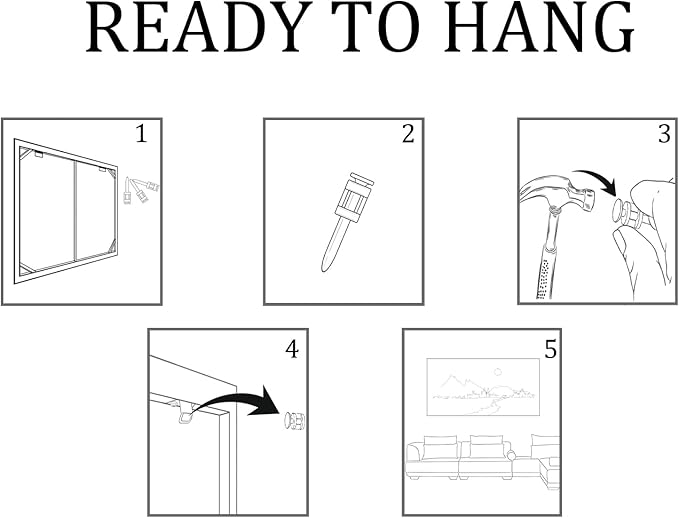 Minimalist & Modern Art for Bedroom Decor Framed Abstract Artwork for Walls Neutral & Contemporary Beige Wall art - Artwork for Living Room and Boho Style Large Abstract Wall Art 24×48IN