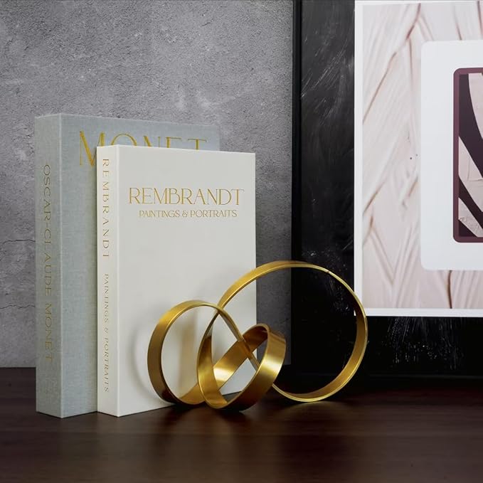 Linen Decorative Books for Home Decor,Set of 2 Aesthetic Faux Decor Book for Decoration,Fake Books for Bookshelf,Keepsake Storage Box (Sage & Beige)