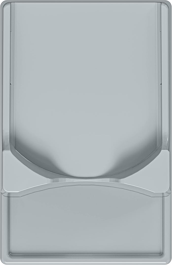 Skywin Laundry Detergent Holder Stand Organizer and Drip Tray for Laundry Room Organization,Non Slip Laundry Soap Holder for Liquid Laundry Detergent, Laundry Detergent Stand, No Strap (Grey)