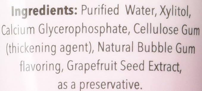 Spry Natural Xylitol Toothpaste for Baby, Toddler and Kids Age 3 Months and Up - Fluoride Free Tooth Gel, Tasty, Support Development of Emerging Teeth, Bubble Gum 2 Fl Oz (Pack of 2)