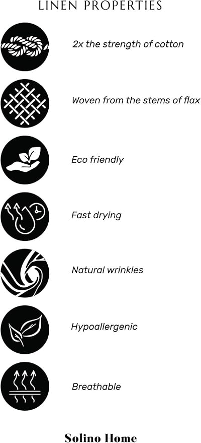 Solino Home Linen Pink Table Runner 108 Inches Long - 100% Pure Linen 14 x 108 Inch Table Runner for Halloween - Classic Hemstitch