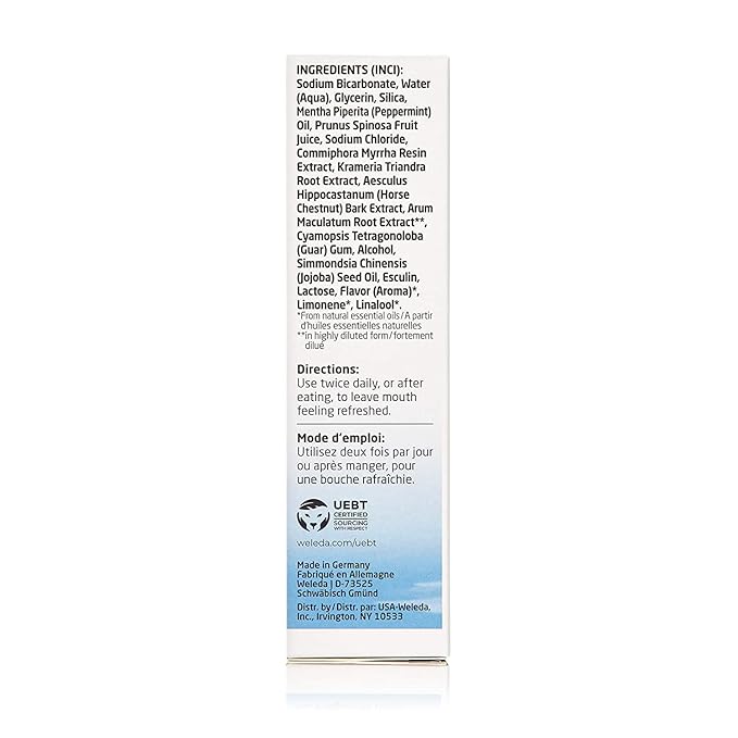 Weleda Natural Salt Toothpaste. 2.5 Fluid Ounce (Pack of 3)