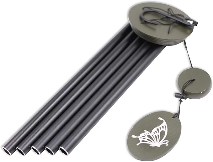 Wind Chimes for Outside, WindChimes Outdoor Tuned Soothing Melody, Wind Chimes Gifts for Mom, Wind Chime Outdoor Decoration, Patio, Garden, Yard. Butterfly Wind-Chime