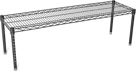 Omega Products Corporation 14" Deep x 24" Wide x 20" High Black Mobile Dunnage Rack