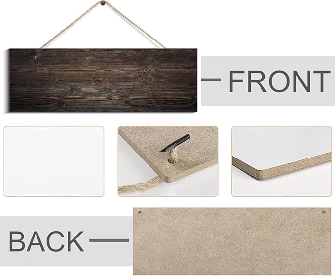 Let's Get Cozy Sign, Farmhouse Bedroom Wall Art Decor,Plaque Decorations Wood Sign for Housewarming Gift (Let's Get Cozy) 4x16 Inch