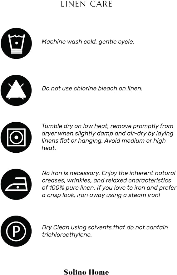 Solino Home Linen Light Blue Table Runner 144 Inches Long - 100% Pure Linen Extra Long Table Runner 14 x 144 Inch - Classic Hemstitch