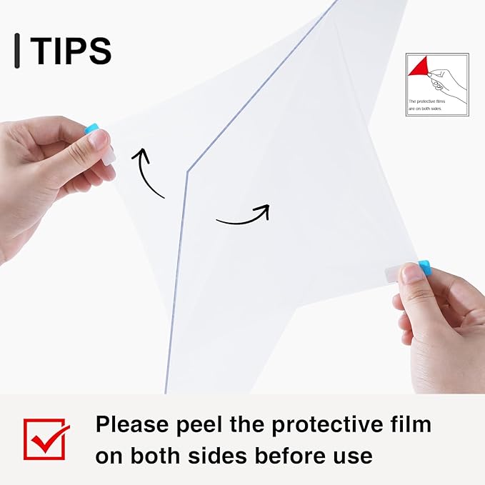 Vittanly 8x10 Picture Frames Set of 9, Shatter Resistant Plexiglass, Display 5x7 Pictures with Mat or 8x10 without Mat, Photo Frames for Wall or Tabletop, Engineered Wood, Whitemist