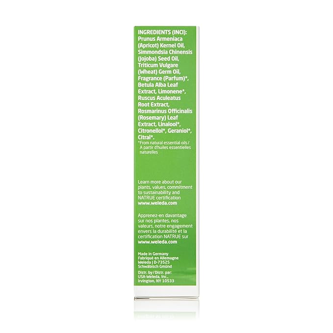 Weleda Birch Cellulite Body Oil 3.4 Fluid Ounce, Plant-Rich Oil with Birch, Rosemary and Jojoba