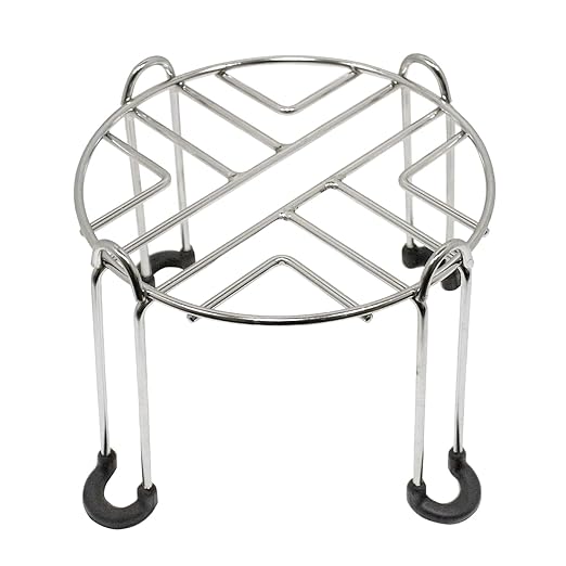 Gravity Water Filter System - 1.5 Gallons NSF Certified AISI 304 Stainless Steel Water Filter with 2 Smart (Black) Carbon Filter Elements & Free Stainless Steel Stand and Spigot (1.5G)