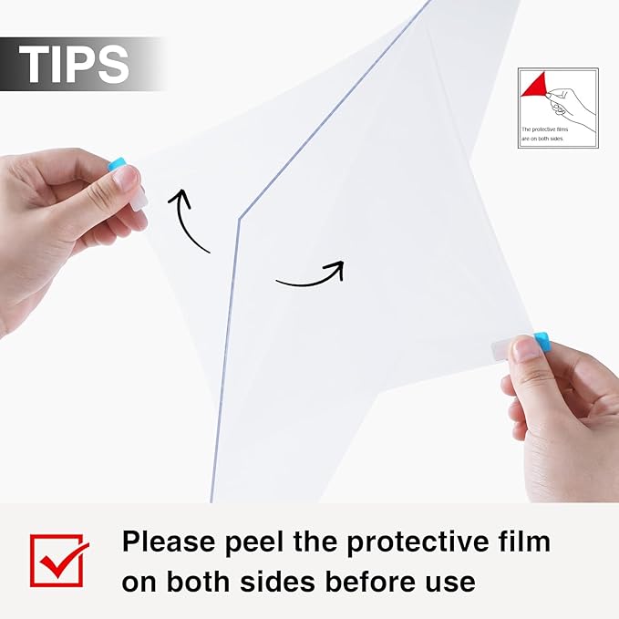 Vittanly 6x8 Picture Frames Set of 9, Shatter Resistant Plexiglass, Display 4x6 Pictures with Mat or 6x8 without Mat, Photo Frames for Wall or Tabletop, Engineered Wood, Gold