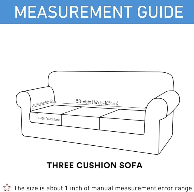 hyha Waterproof Couch Cushion Covers, Stretch Sofa Couch Seat Slipcover for Dog Washable, Non-Slip Waterproof Outdoor Cushion Covers for Patio Furniture Replacement (1 Piece for Large, Camel)