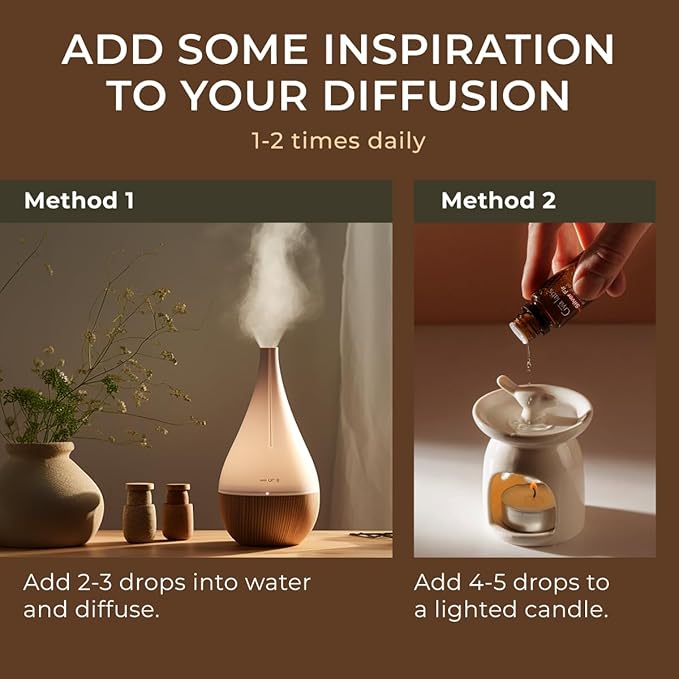 Gya Labs Silver Fir Essential Oil for Diffuser - 0.34 Fl Oz - 100% Pure Natural Silver Fir Oil for Skin, Hair, Aromatherapy & Candle Making Scent