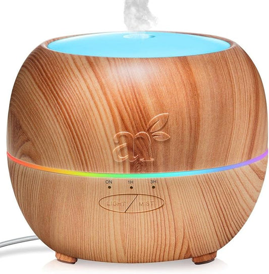 artnaturals Aromatherapy Essential Oil Diffuser – (5.0 Fl Oz / 150ml Tank) – Ultrasonic Aroma Humidifier, Auto Shut-Off – for Home, Office & Bedroom