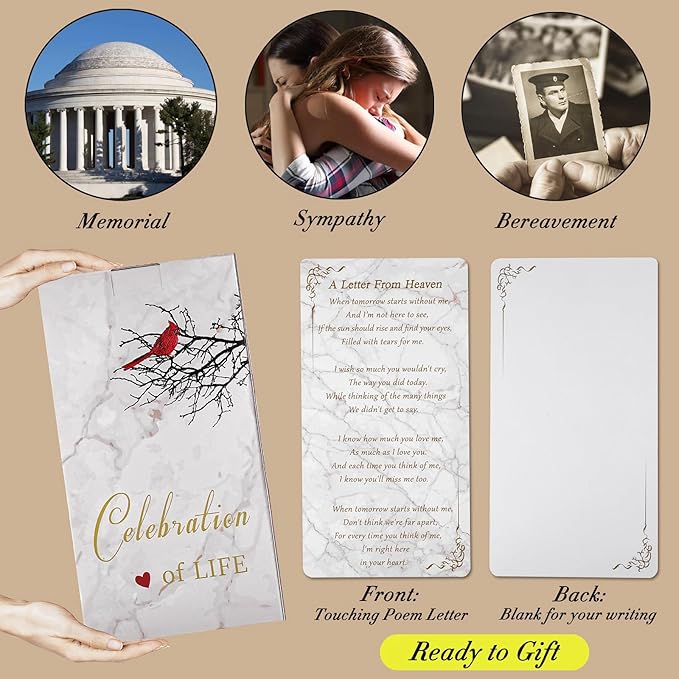 Memorial Lantern, Sympathy Gifts for Loss of Mom/Loved One, Bereavement Gifts, in Memory Loved One Lantern,Celebration Life, Funeral Lantern,Mom You Left me Beautiful Memories