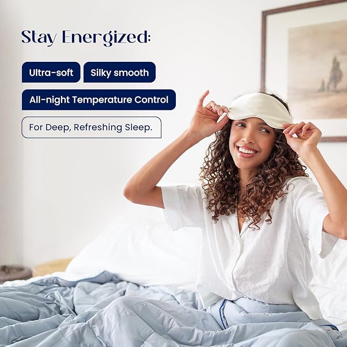 Dream Valley®Outlast®Cooling Comforter, NASA-Grade Technology Cooling Blanket, Q-Max > 0.45 Aerocool™Cooling for Night Sweats, Hot Sleepers,Pink Blush, 68"x90" Twin XL