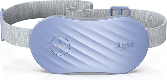 Slimpal Portable Heating Pad for Cramps, FSA HSA Eligible, Rechargeable Electric Heat Belt for Period Pain Relief, Menstrual Heated Pad Birthday Gifts for Women Girls, Purple