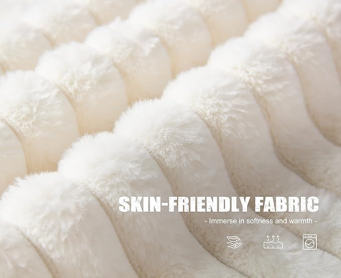 Modular Sectional Sofa 2 Seater Loveseat Modular Couch with Deep Seat Memory Foam Cloud Chair with Pillows Oversized Sectional Sofa for Living Room Bedroom (Strip White, Loveseat)