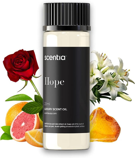 Coco-Chance-Inspired Diffuser Oil Refill - Scentia Hope Dupe Fragrance Oil Blend, Home Luxury Scents, Essential Oil Set for Aromatherapy Diﬀusers Candle Making | 20ml, 0.67 Fl Oz, Thanksgiving Gift