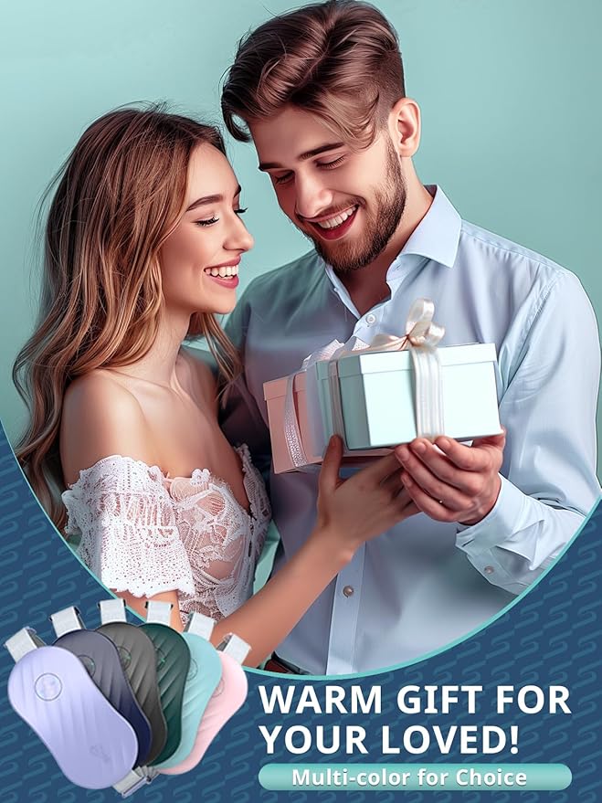 Slimpal Portable Heating Pad for Cramps, FSA HSA Eligible, Rechargeable Electric Heat Belt for Period Pain Relief, Menstrual Heated Pad Birthday Gifts for Women and Girls, Pink