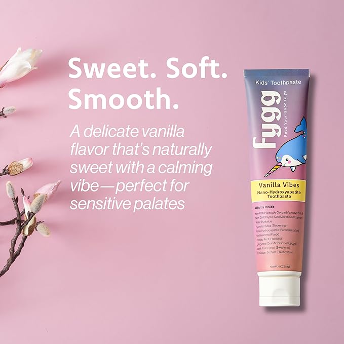 Nano Hydroxyapatite Toothpaste for Kids and Adult (Vanilla - Travel)