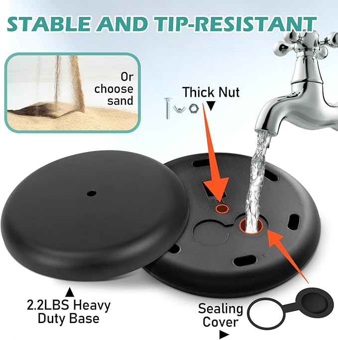 6 Pack Sign Holder Stand - 8.5 ×11 inch Standing Display Sign Stand, Adjustable Poster Sign Holder Heavy Duty Pedestal Floor Sign Stand, Snap Open Frame for Vertical & Horizontal View, Black