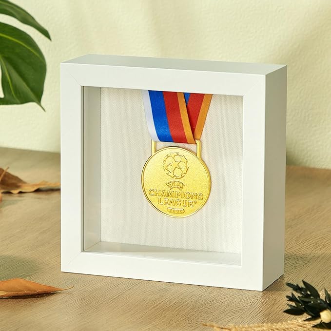 5x5 Mini Shadow Box Display Case Picture Frame with Soft Linen Back,Small Deep Black Shadow Box 5x5 for Flowers Medal Display Case Jersey pet Graduation Memorabilia Baby Ltems Crafts Photos