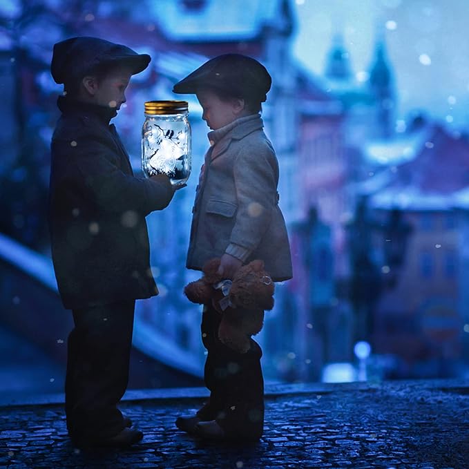 ZNYCYE Mason Jar Solar Lights for Outside, 12 Pack 30LED Fairy Lights Mason Jar Solar Lids Outdoor Waterproof String Lights with Hangers(NO Jars) for Patio Garden Yard Lawn Decoration - Cool White