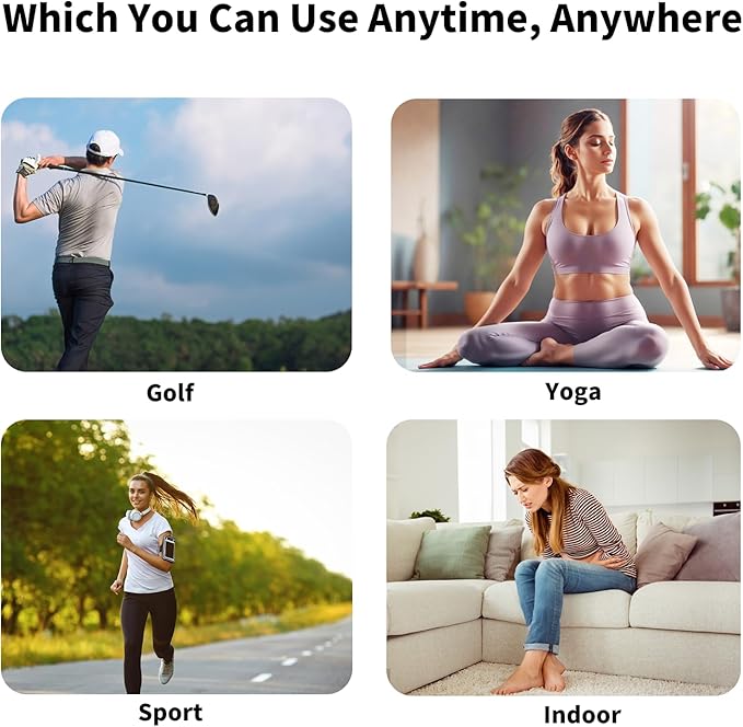 Heated Waist Belt, Heating Pad for Low Back and Belly, Holiday Gift,Women’s Cordless Heating Belt for Period Cramps - Rechargeable & Slim Design