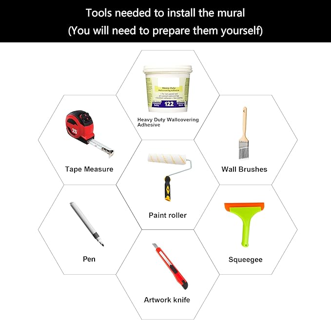 Gray Tropical Rainforest Botanical Wallpaper Bedroom Hand-Painted Oil Painting Jungle Plant Wall Mural Living Room (Not Peel and Stick)