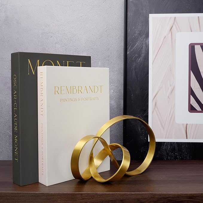 Linen Decorative Books for Home Decor,Set of 2 Aesthetic Faux Decor Book for Decoration,Fake Books for Bookshelf,Keepsake Storage Box (Gray & Beige)