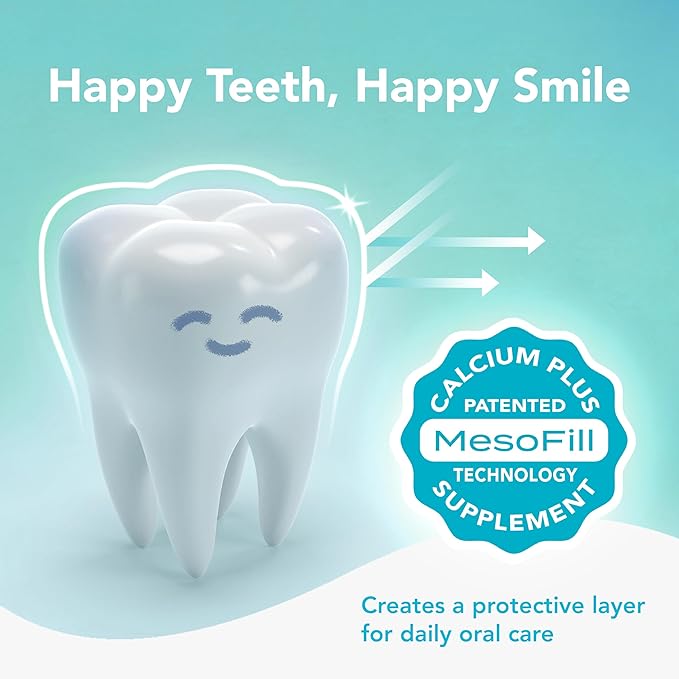 LAB52 Kids Oral Spray, Toddler Toothpaste Helper for Daily Oral Care and Fresh Breath, Children Approved with Fluoride Free for Newborn to Preschoolers, Xylitol (Strawberry & Vanilla)