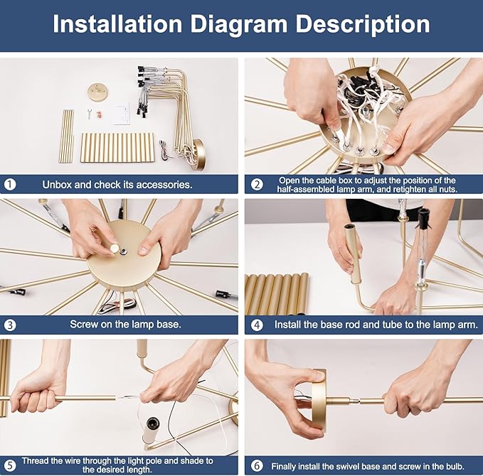 Modern Black Farmhouse Chandeliers, 16-Light Industrial Metal Chandelier Lighting, Classic Candle Hanging Pendant Light Fixtures for Kitchen Island, Living Room, Dining Room, Stair