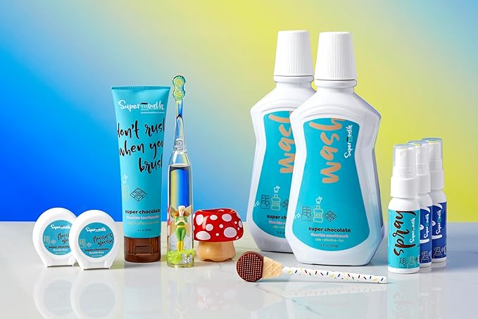 Fluoride Toothpaste - Adults & Kids, Fights Cavities, Whitens, Nano Hydroxyapatite, Dentist Developed, Safe Clean Ingredients, Gentle on Sensitive Teeth, Vitamins D3 & K2, 4 Tasty Flavors