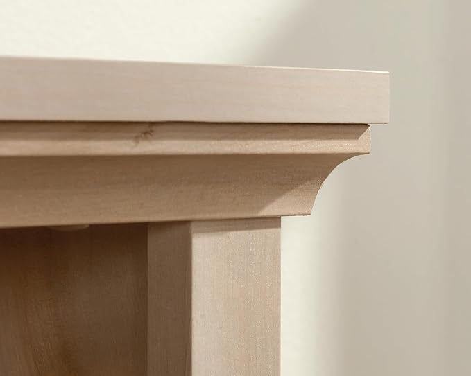 Sauder Miscellaneous Storage 3-Shelf Display Bookcase, Pacific Maple Finish