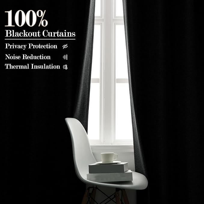 150 Inches Extra Wide Room Divider Draperies, Pinch Pleat Drapes, Absolutely Blackout Sliding Door Drapery, Total Privacy Ceiling Track Curtains, 150" W by 84" L, Mid Grey (1 Panel)